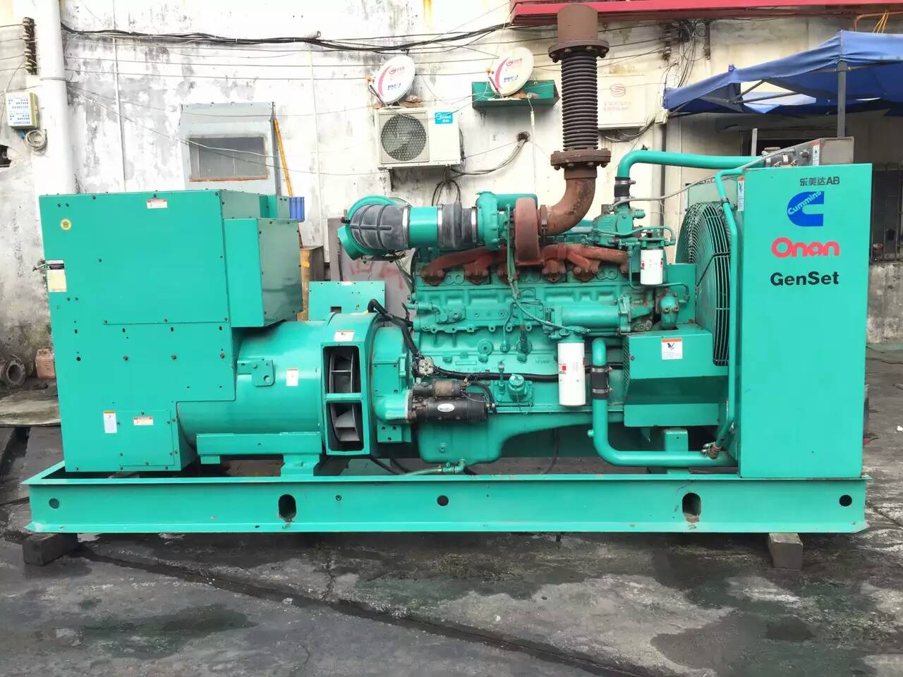 兴山租赁发电机-柴油发电机不正常冒烟的原因